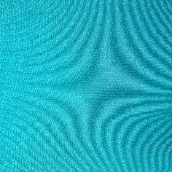 NWOT Azules sleeveless a line mini dress/shirt - M - turquoise blue - Picture 5 of 7